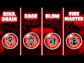 Soul Drain Vs Rage Vs Blow Vs Fire Master Blockman Go Bedwars
