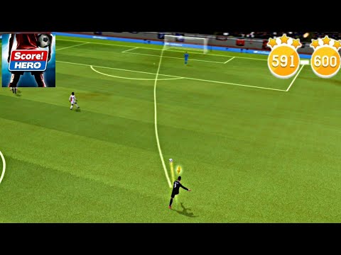 Score! Hero - Level 591-600 - Walkthrough 3 Stars