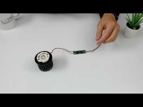 DIM2WARM Touch Leuchte - Einfach realisiert mit LEDIM Komponenten