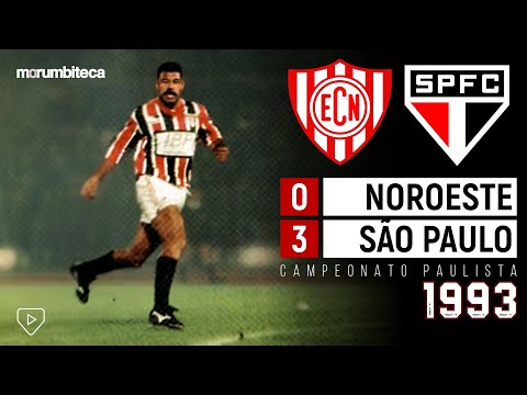 Noroeste 0x3 São Paulo - 1993 - RAÍ, CAFU, PALHINHA, CATÊ AND TELÊ'S TEAM CELEBRATE IN THE INTERIOR!