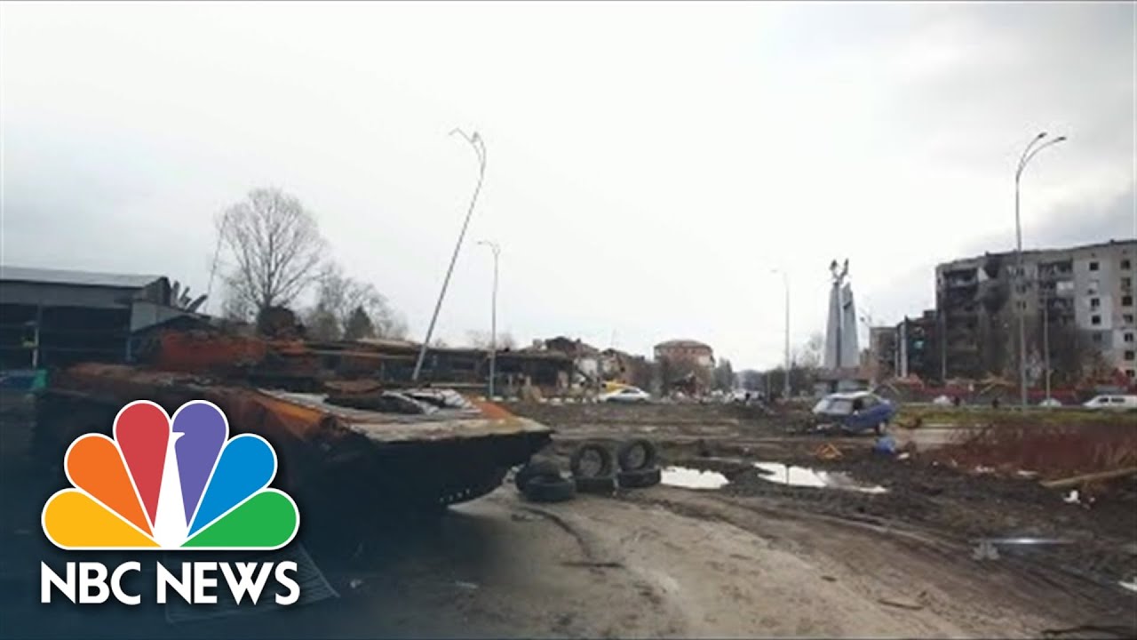 Devastation Revealed In Town Outside Kyiv After Russian Forces Withdraw