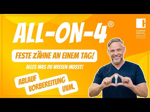 All-on-4 Implantate für dauerhaft feste Zähne! | Carree Dental Köln