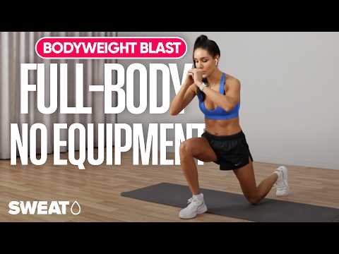 Bodyweight Bootcamp Blast 🚀 Full-Body, No Equipment