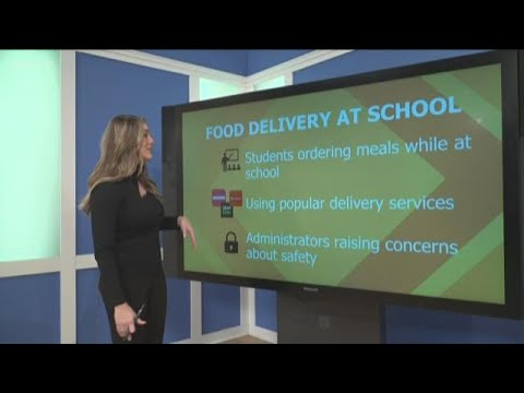 Should students be allowed to have food delivered at school?