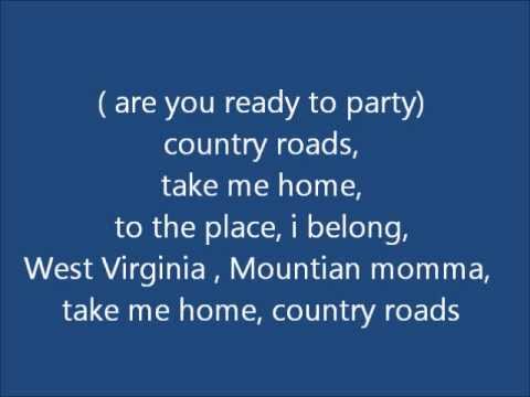 Dj Cammy - Country roads Lyrics