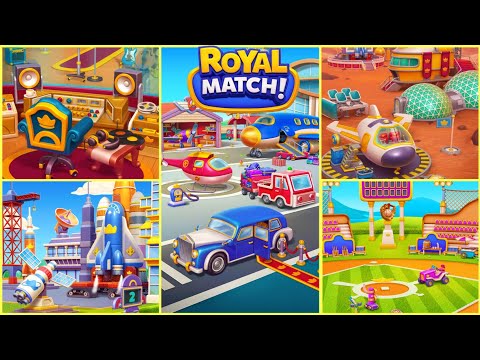 Royal Match: All Area Completed - Part 10 #royalmatch