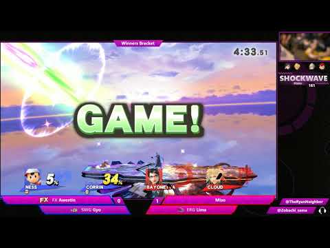 SW 161 - Awestin + Gyo vs Lima + Miso - Winners Finals Smash 4