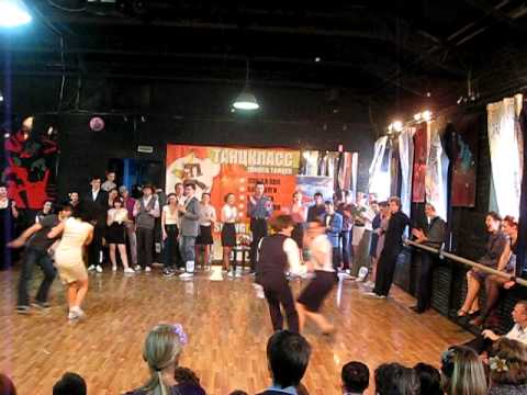 15 Lindy Hop Main Class Semi-final - Heat 1 Song 2 at Russian Open 2011