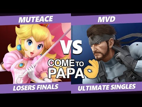 CtP3 SSBU - WBG | MVD (Snake) Vs. MuteAce (Peach) Smash Ultimate Tournament Losers Finals