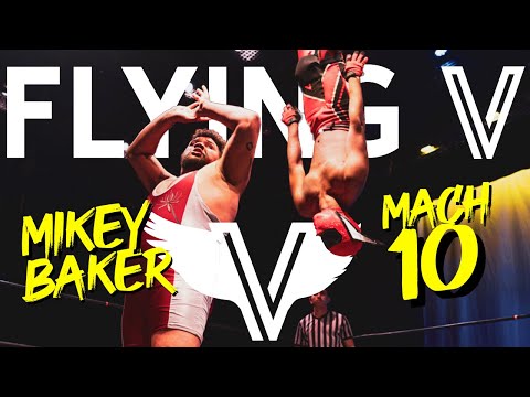 Flying V Fights: Pro Wrestling - [FULL MATCH] Mikey Banker vs Mach 10
