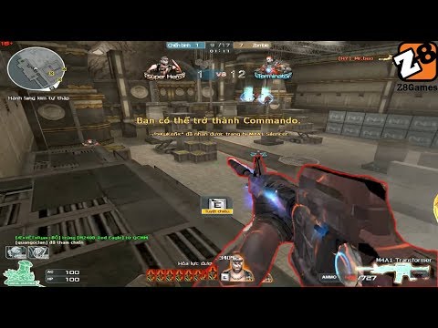 Crossfire 2.0 : M4A1 Transformer Fury - Hero Mode X - Tien Zombie V4