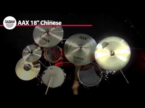 SABIAN 18" AAX Chinese Product Demo