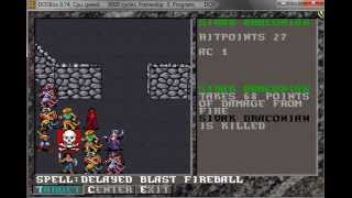 Let's Play Dark Queen of Krynn [DE] 44 Palace of the Thenol King Part 2