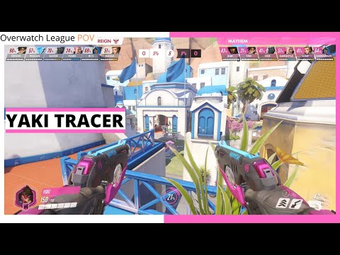 YAKI TRACER POV | Reign vs Mayhem | OWL Season 2021 Week 1