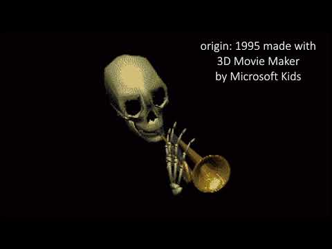 skull trumpet / doot doot meme origin