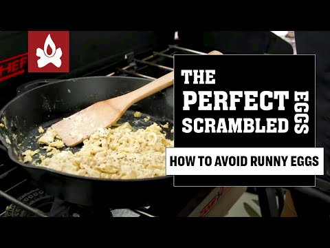 The Perfect Scrambled Egg Recipe | Camp Chef