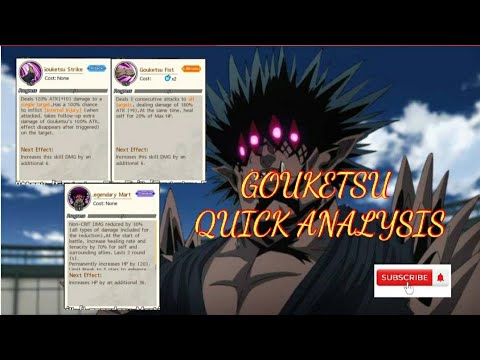 GOUKETSU QUICK ANALYSIS "ONE PUNCH MAN:The Strongest"