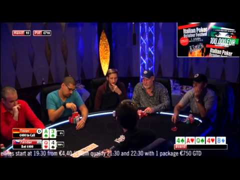CASH KINGS E27 2/2 - DE - NLH 2/5 ante 5 - Live cash game poker show
