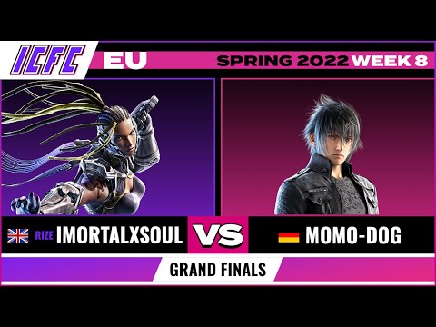 ImortalXSoul (Master Raven) vs. Momo-Dog (Noctis) Grand Finals - ICFC EU Tekken 7 Spring 2022 Week 8