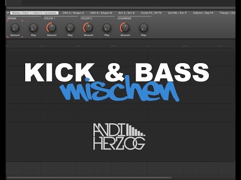 Kick und Bass Mixing - tiefe Frequenzen abmischen (Mixing Tutorial)