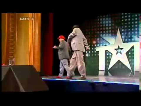 Talent 2008 Denmark Robot dance Two boys dancing electric boogie breakdance