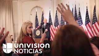 Este periodista de CNN le llama la atención a Trump por no darle la palabra a sus colegas mujeres
