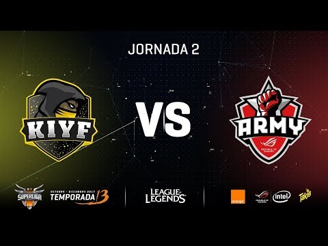 SUPERLIGA ORANGE- KIYF vs ASUS ROG ARMY -Mapa 1-#SUPERLIGAORANGELOL2