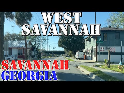 West Savannah Hoods - Savannah - Georgia - 4K Neighborhood Drive
