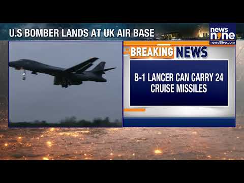 UK Approves US Bomber Use | B-1 Lancer Lands Amid Rising Iran Tensions