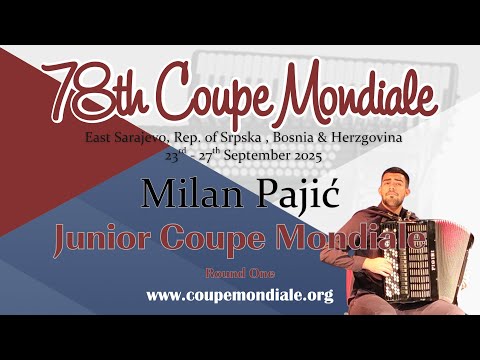 Milan Pajić - Serbia - Junior Coupe Mondiale 2025 - Round 1