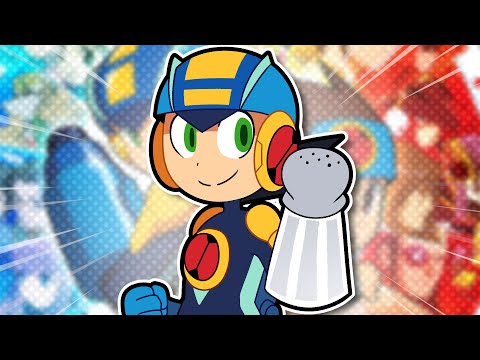 Megaman Battle Network Legacy Collection with a side of salt