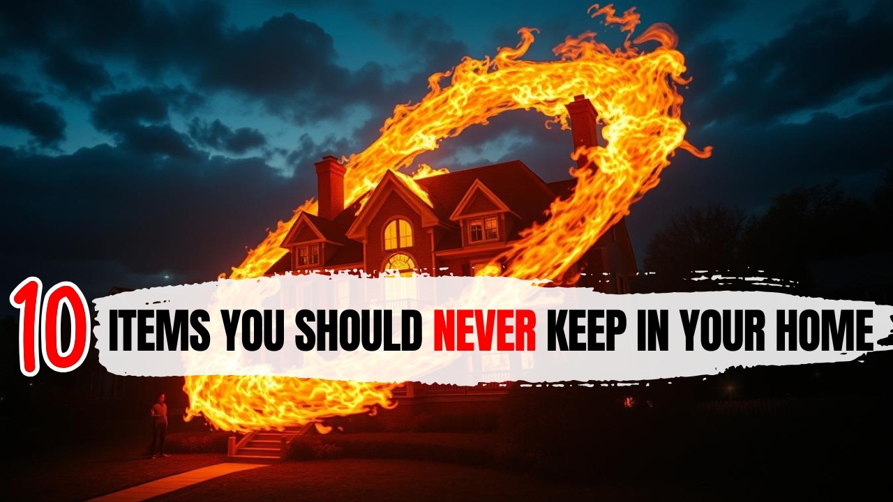 10 Items You Should Remove From Your Home RIGHT NOW!