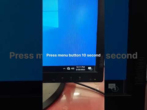 #Lenovo Thinkvision monitor menu lock #lenovo monitor menu lovked # menu lock #lcd panal lock #lock