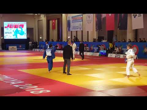 Cadet European Judo Cup - 2018 - YENER, Duygu (TUR) - GABUNIA, Lolita (GEO)