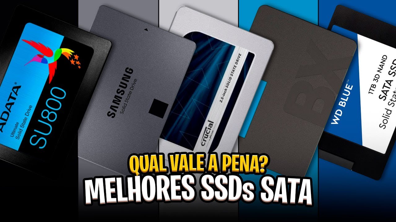 [Atualizado] Top 5 Melhores SSDs SATA em 2025 ✅