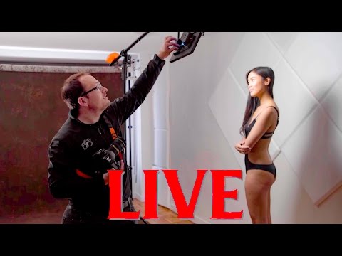 Live Photoshoot - 3 complete looks in 15 minutes