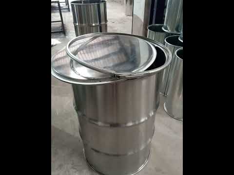 Stainless Steel Open Head Barrel
