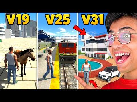 Playing All The OLDEST VERSIONS of INDIAN BIKES DRIVING 3D😱 Part-4
