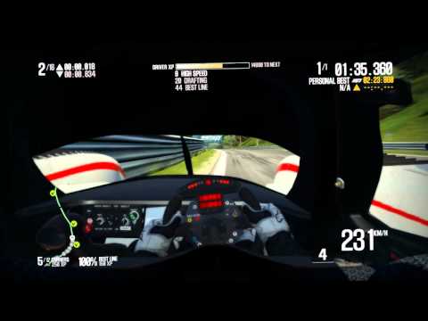 NFS Shift 2 Unleashed: Aston Martin Lola DBR 1-2 on Nordschleife Karussell [HD]