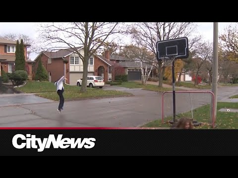 City cracking down on sports nets left on municipal right of way