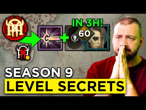 Season 9 Leveling is HILARIOUS  - Torment 1 in 3 Hours - Diablo 4 Guides