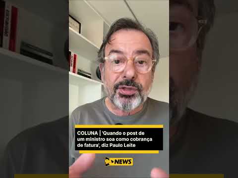 COLUNA | Quando o post de um ministro soa como cobrança de fatura