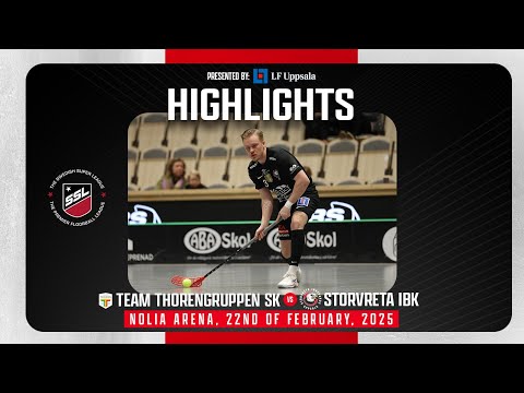 Highlights Team Thorengruppen SK vs Storvreta IBK