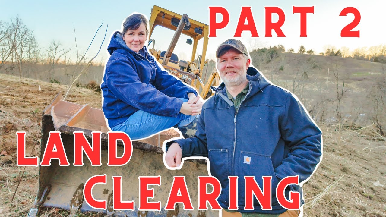 LAND CLEARING PART 2, BUILDING A HOMESTEAD, HAY FIELD, [PASTURE MANAGEMENT] [CAT 935] [VLOG]