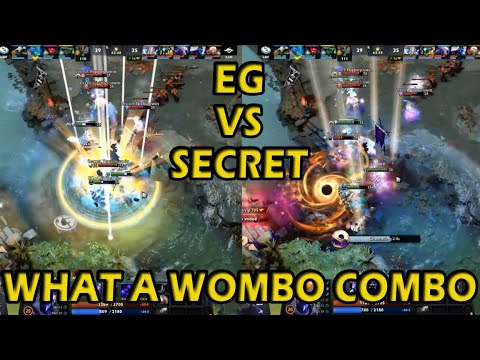 AMAZING WOMBO COMBO! SECRET VS EG TI9 DOTA 2