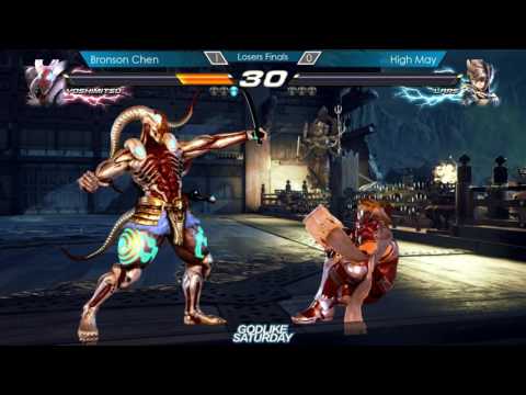 Tekken7, June 2017, LF, Bronson Chen vs High May