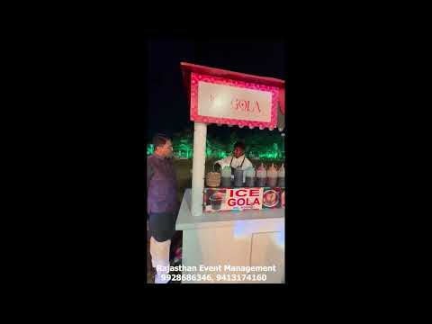 Live Ice Gola Stall in Kumbhalgarh – Food & Beverage Entertainment Stalls Kumbhalgarh Rajasthan