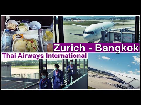 Experience with Thai Airways from Zurich to Bangkok / Boeing 777 / Flug von Zürich nach Bangkok
