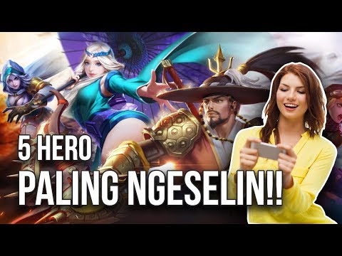 5 HERO MOBILE LEGENDS DENGAN SKILL ULTIMATE PALING NGESELIN! Video