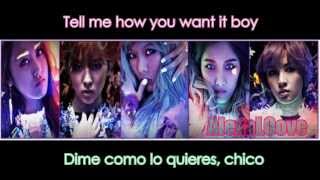 [ENG/ ESP SUB] 4minute- whatever